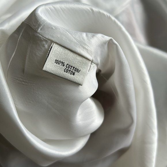 Lafayette 148 NewYork Flower Print Skirt Size 6 100% cotton - Picture 6 of 6